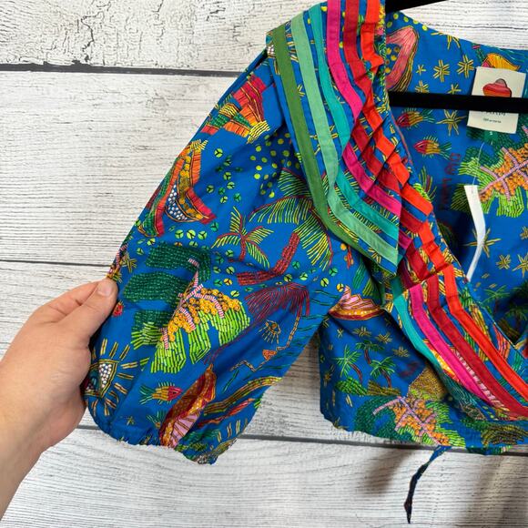 FARM Rio Colorful Patterned Blouse - Picture 4 of 12